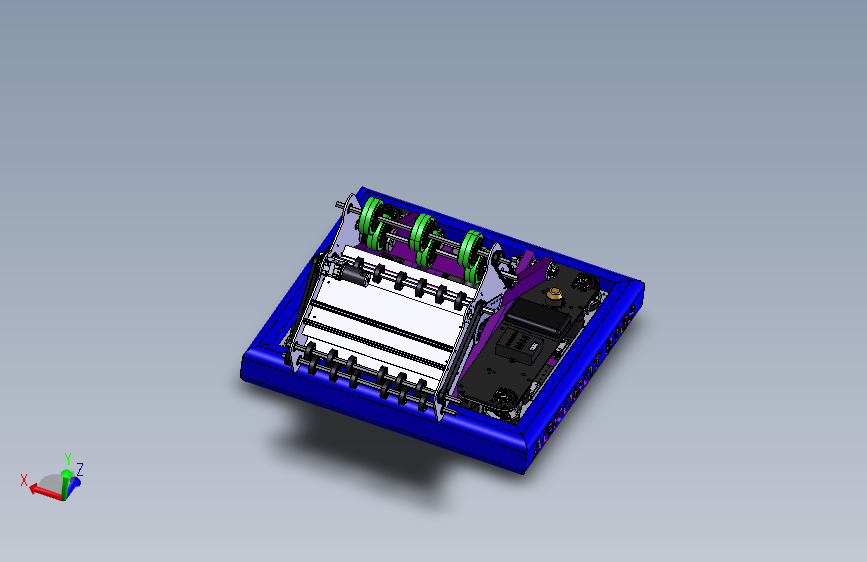 比赛机器小车 STEP格式