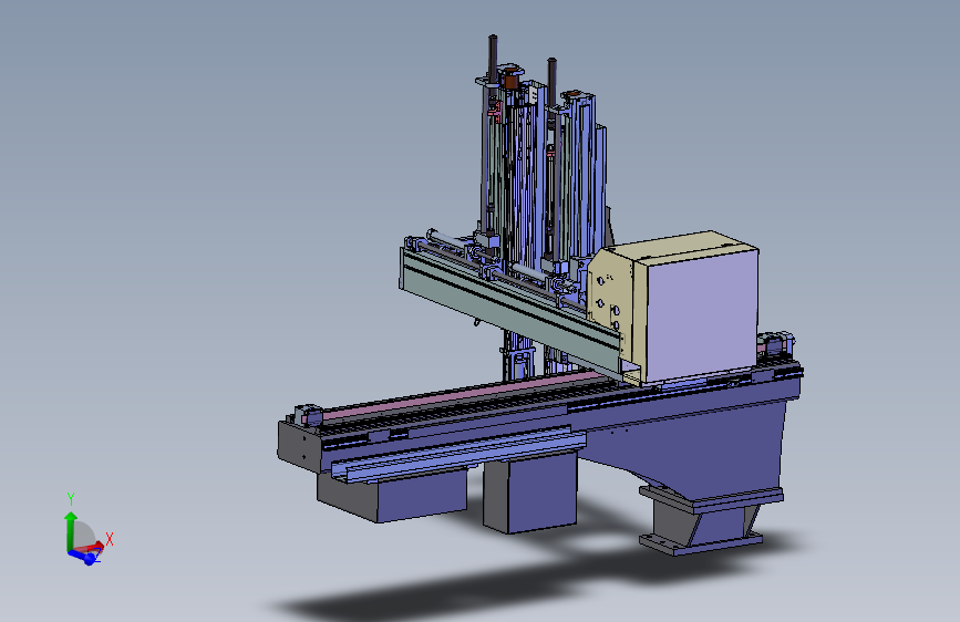 注塑双臂机械手 STP格式