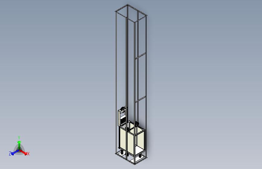 电梯升降原理（传动解析图）