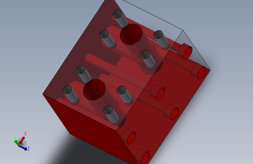 定制液压块 SAE 法兰