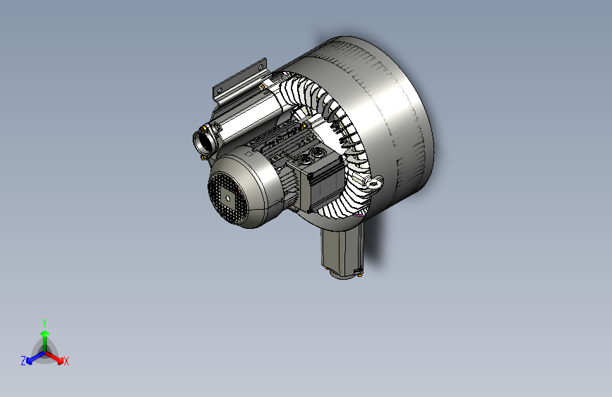 2HB720-7HH26 3KW双叶轮高压鼓风机高压风机旋涡气泵无油真空泵