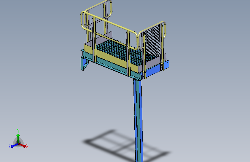 便携式检修平台延伸段 sw25