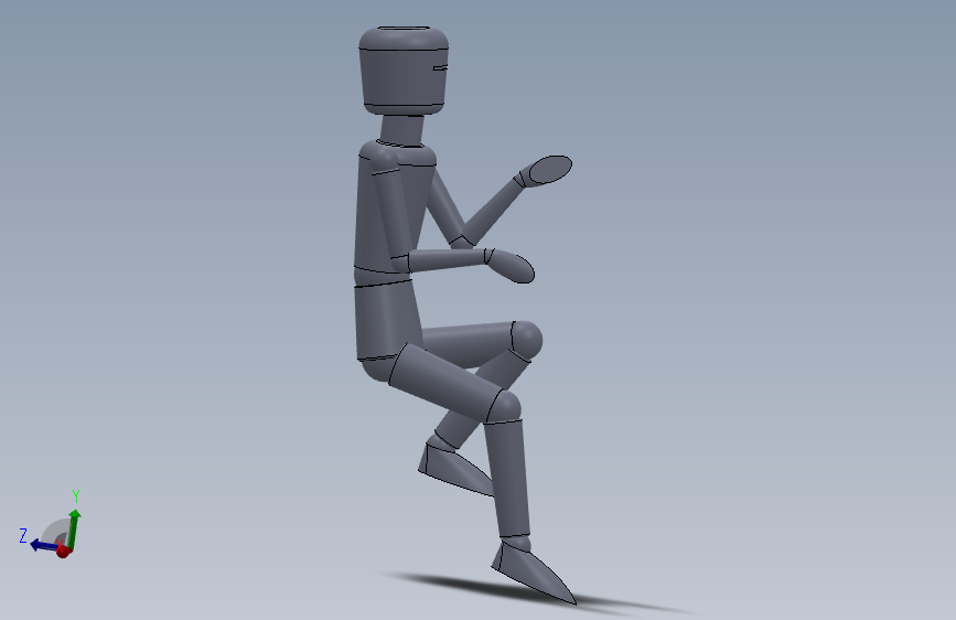 58142-人体模型（可自由变换形态）