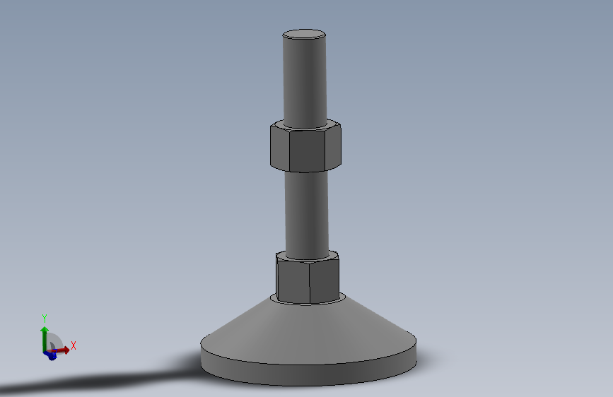 542424-重型脚杯脚座支脚