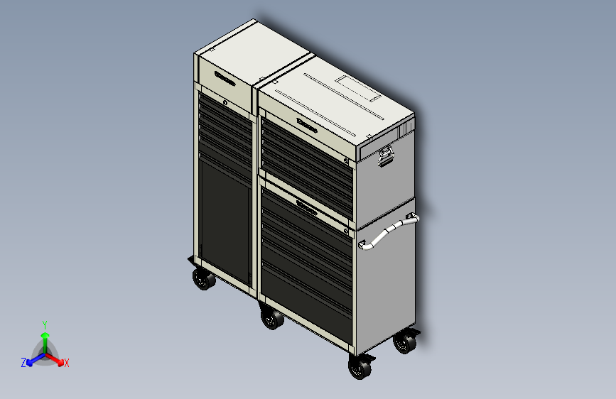 B2000796-30英寸组合工具柜,