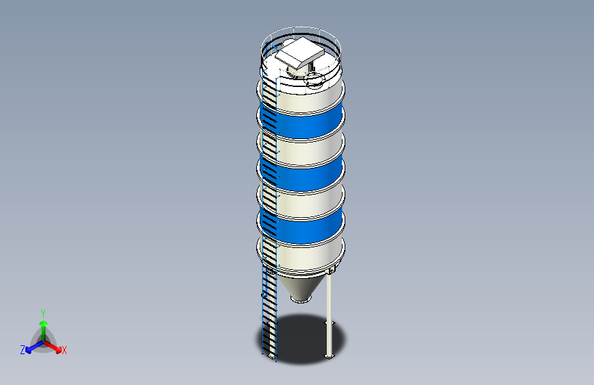 B2000800-筒仓（储存谷物的坑）