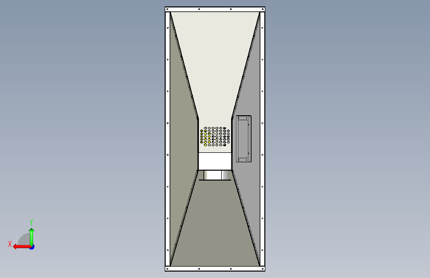B2000871-料斗 背面视图