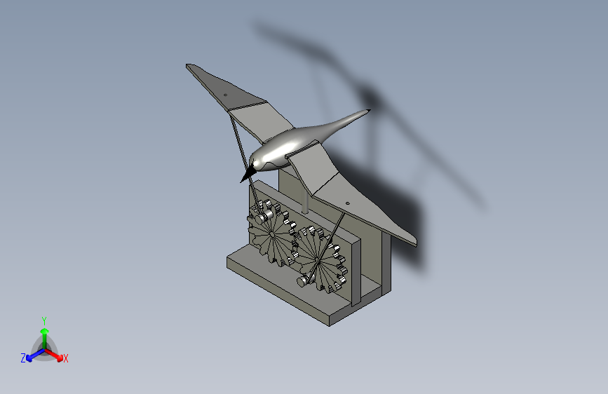 B2000913-木制海鸥