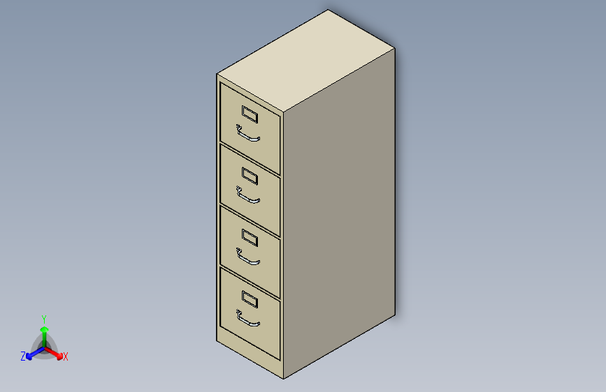 B3000739-钢制90年代文件柜