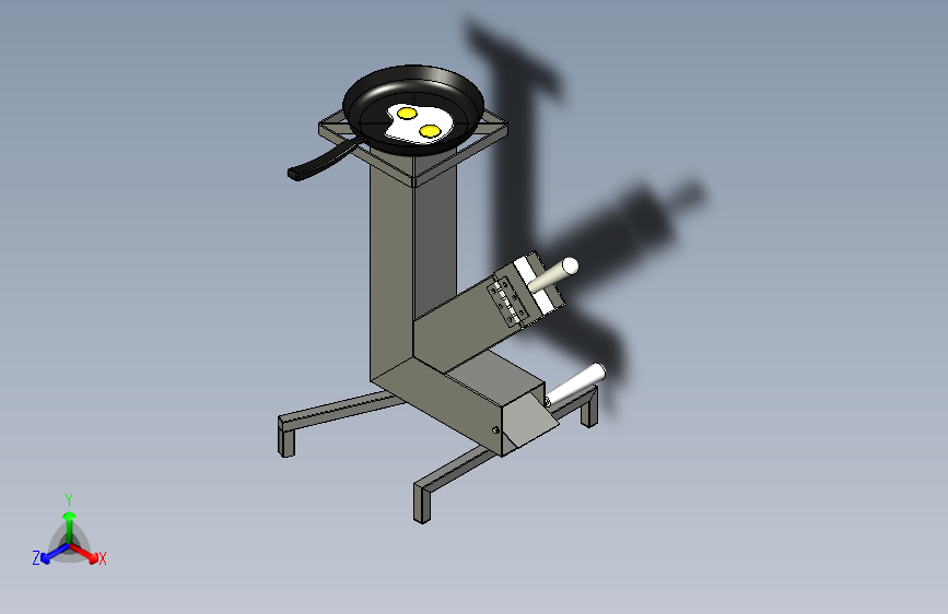 B3000771-木柴炉火箭炉