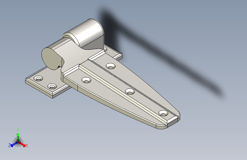 B3000827-SS 304 冷冻室门铰链组件