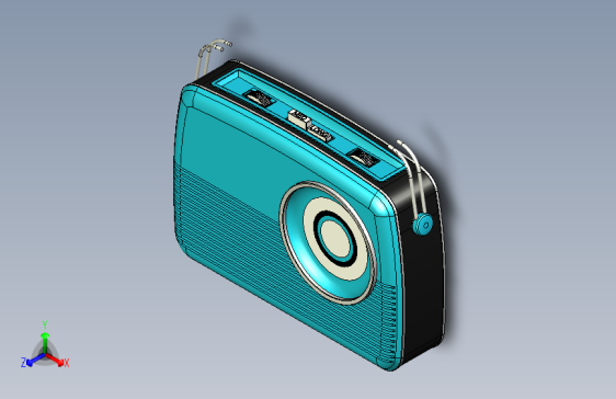 B3000848-复古收音机 BUSH TR82