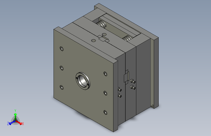 某收音机外壳注塑模具设计-含模流--1812623-350