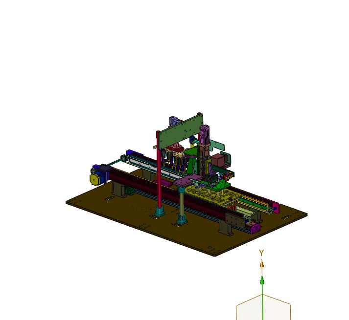 可自动上下料的在线热熔装置