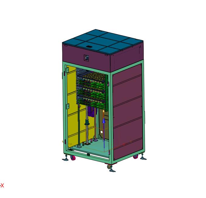 料盘堆叠移位装置