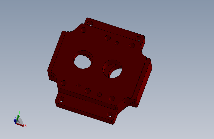 阀门底座块-G414
