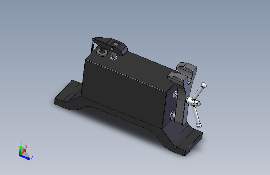 组合式夹紧器工装夹具1 STEP+IGS格式