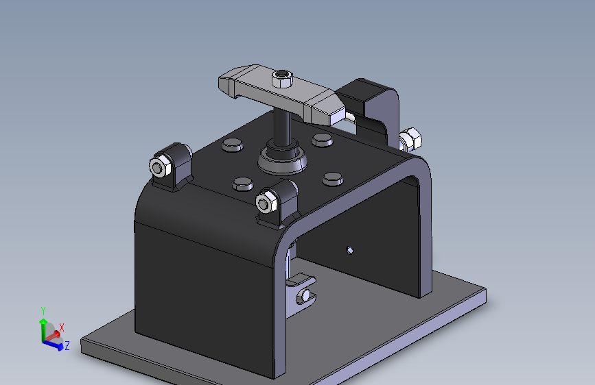 组合式夹紧器夹具 2STEP+IGS格式