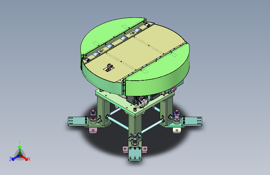 伺服驱动精密旋转工作台