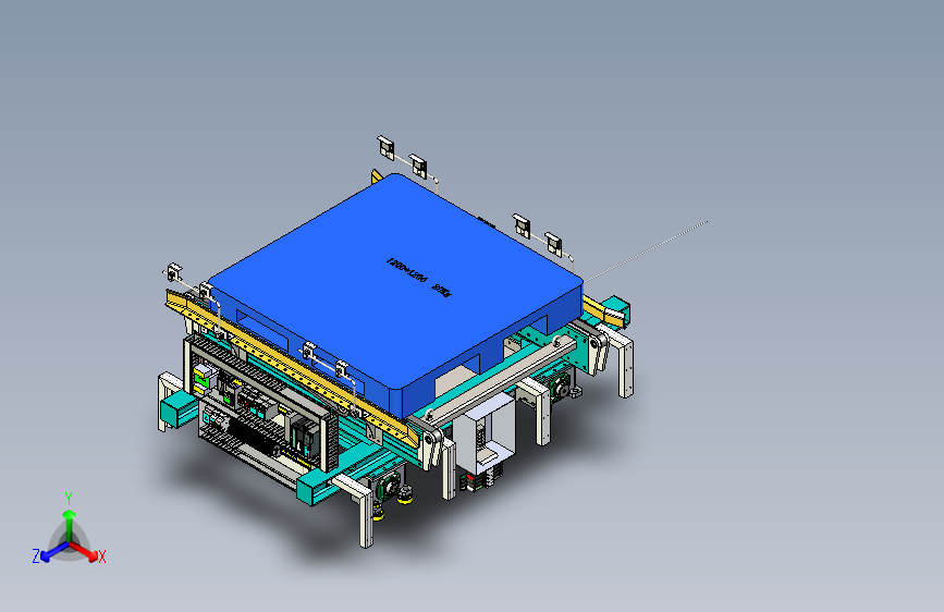 光伏硅片传输平移平台