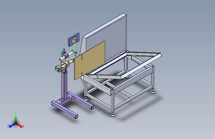 家电外壳角度定位工装