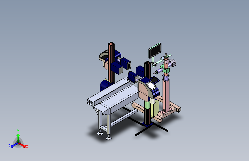 家电外壳自动化焊接定位工作站