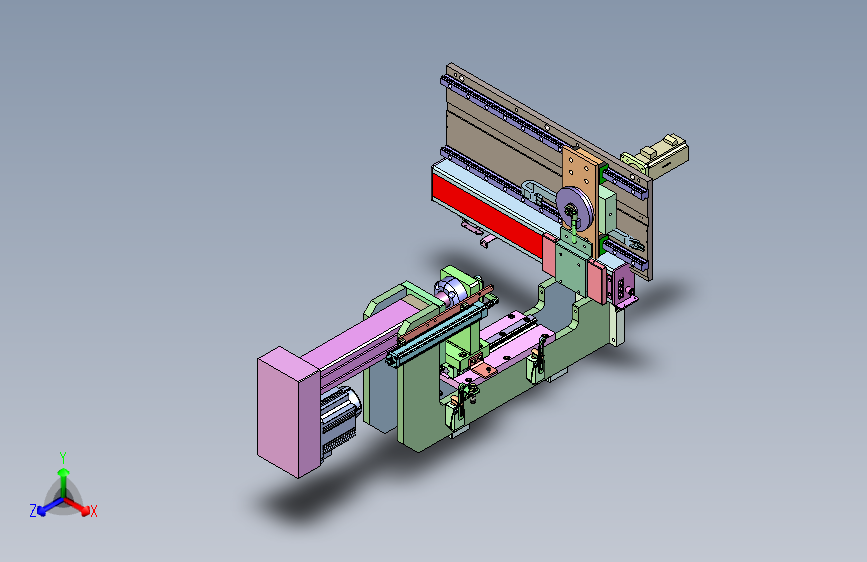 精密五金件数控压装机床