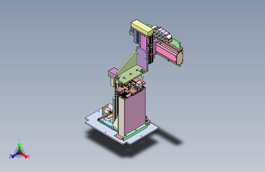 锂电池极片叠片机械手