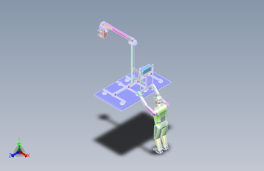 汽车内饰板助力搬运吊具
