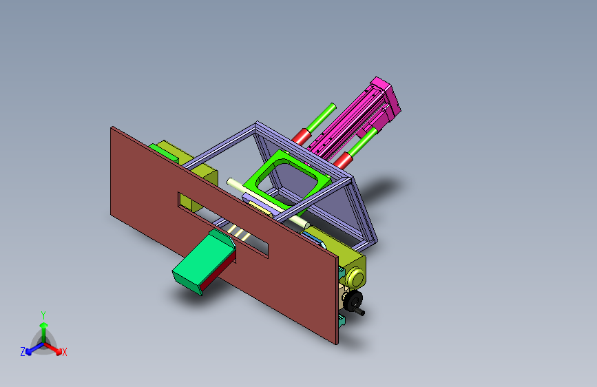 食品包装膜热封裁切装置
