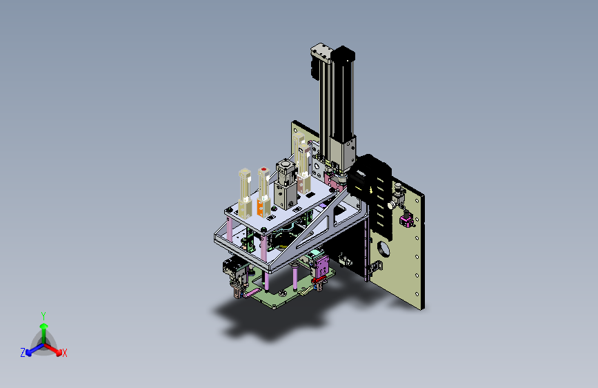 手机电池 Pack 自动组装单元