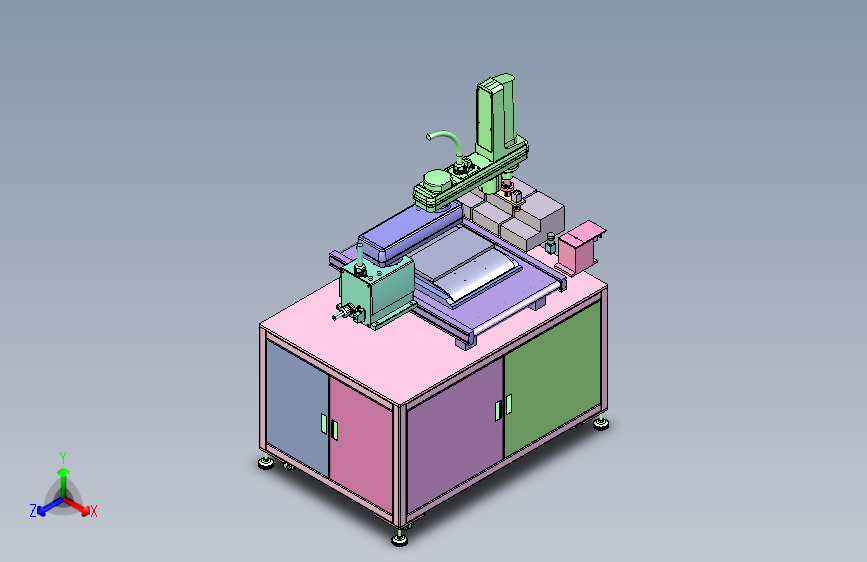 手机外壳自动点胶机