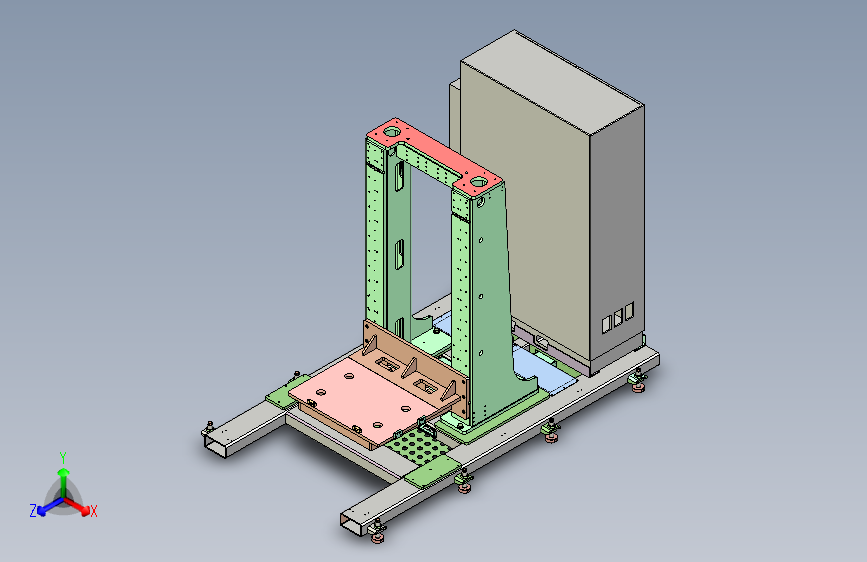 手机整机测试承载平台