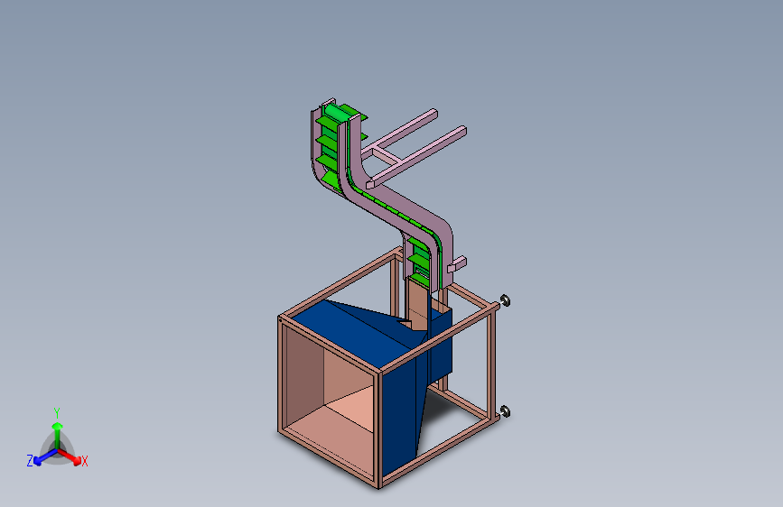 饲料颗粒料仓输送上料系统