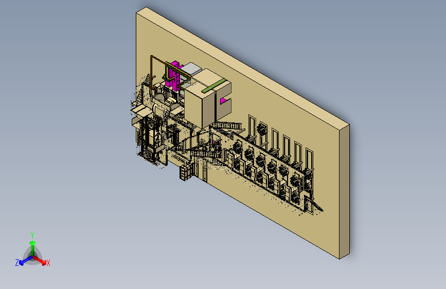 铜线生产线布置图