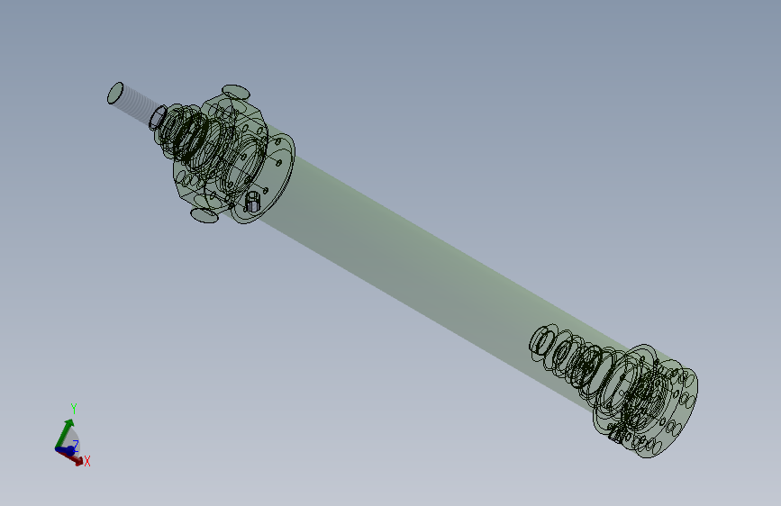 伸缩式液压缸（3级）（固定耳轴）63 l 45 l 28 x行程892 mm