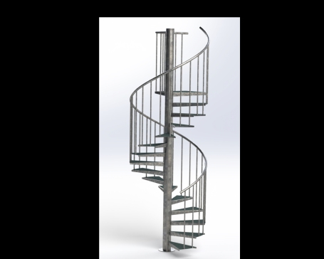 A0000558-旋转梯子-楼梯-梯子