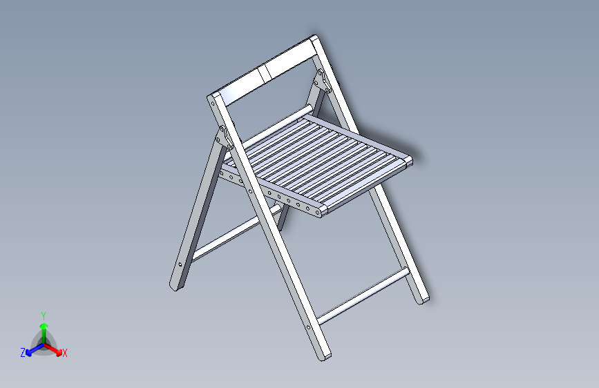 A0000640-便携式木椅