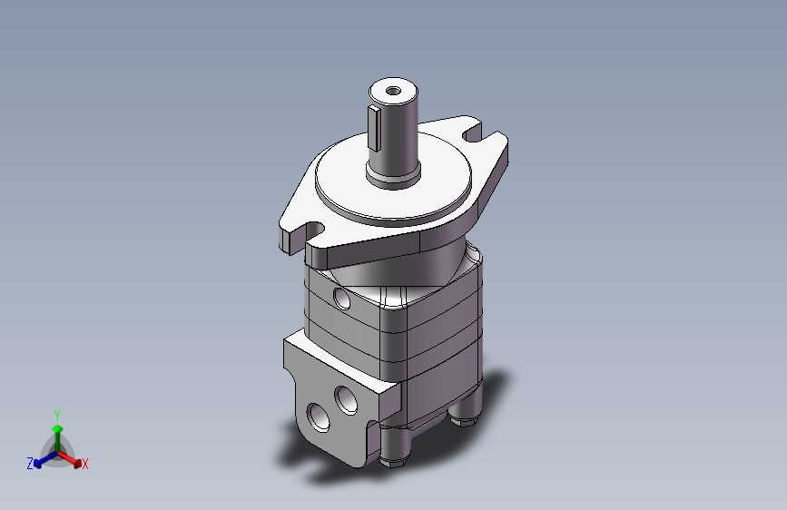 BM5摆线液压马达_MB5-125ADF-A