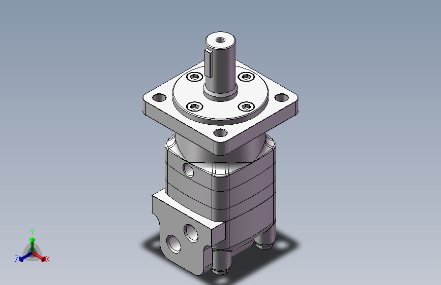 BM5摆线液压马达_MB5-125AGF-A