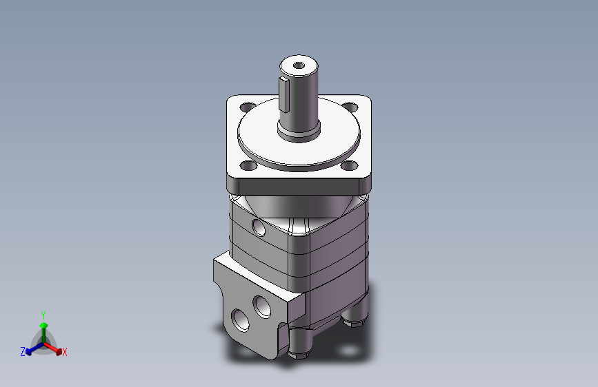 BM5摆线液压马达_MB5-125AJF-A