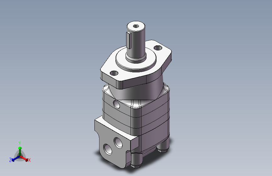 BM5摆线液压马达_MB5-125ALF-A