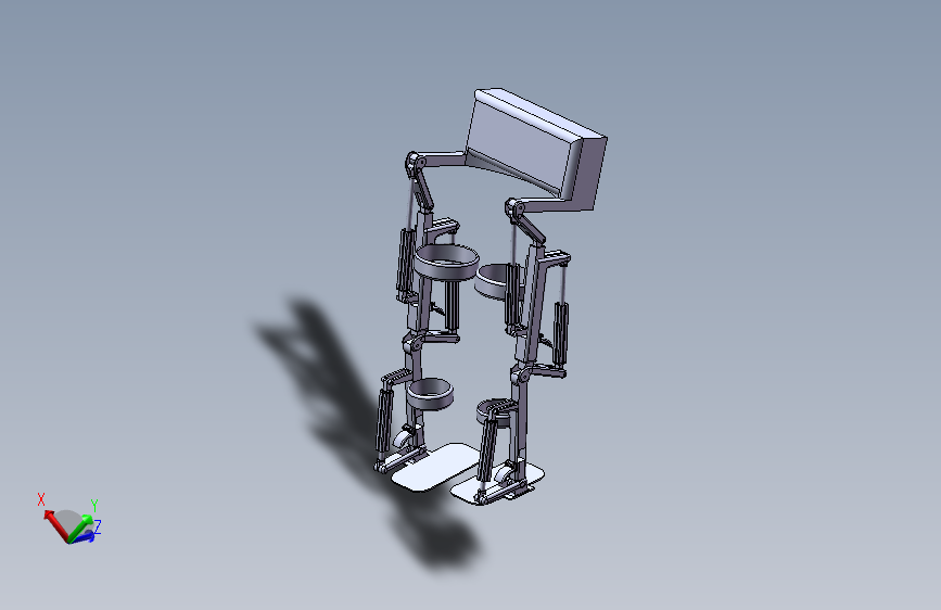 下肢康复辅助行走器