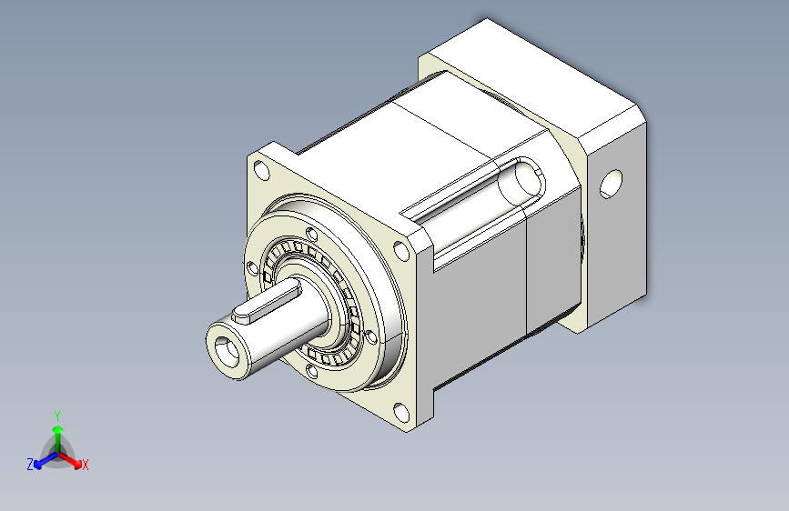 斜齿减速机MYA060-L1-14-50-70-M4-34