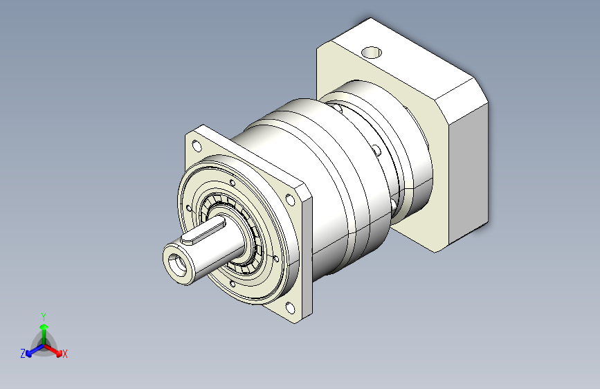 斜齿减速机MYB115-L2-22-110-145-M8-60