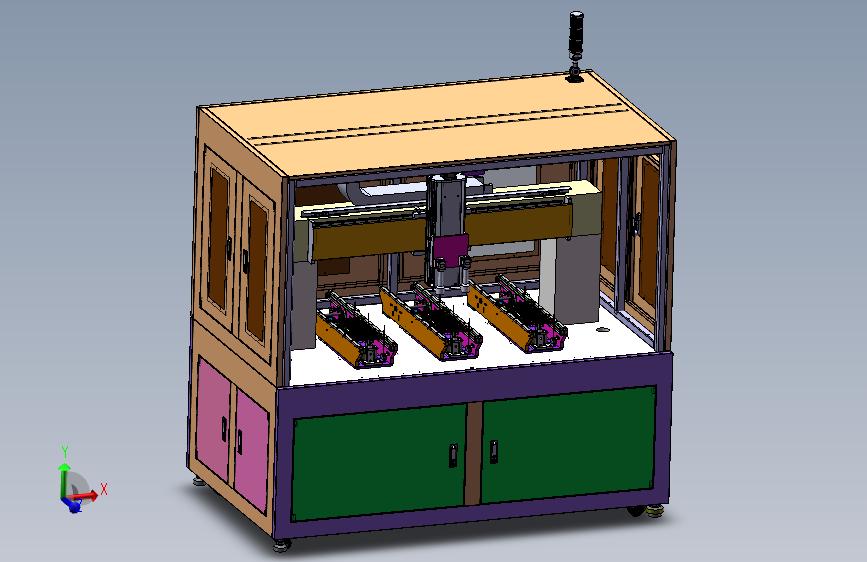 双皮带送料视觉缺陷检测机