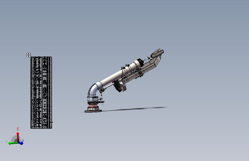 垂直式摇臂喷qiang