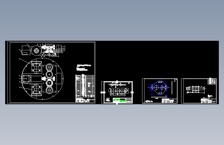 A0-家用清扫机器人装配图