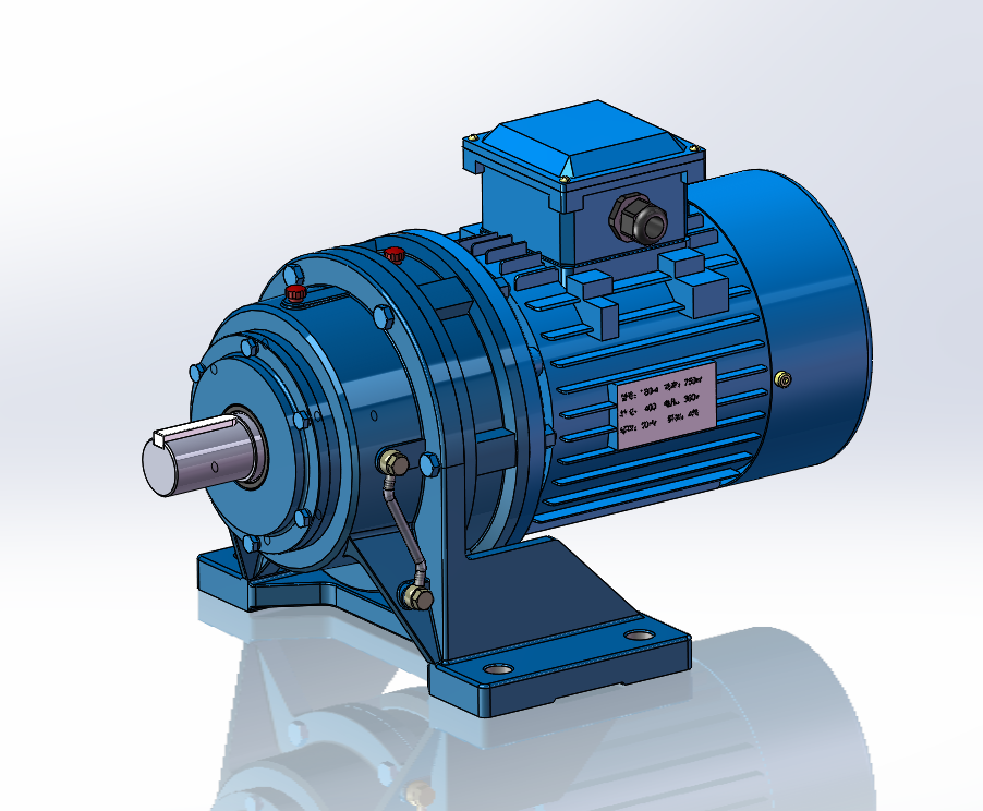 750w卧式摆线针轮减速机XWD3