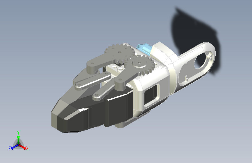 机械臂末端夹爪
